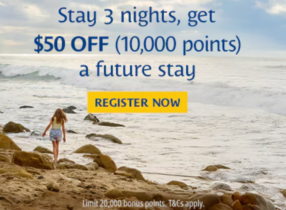2 Promo Best Western: Dapatkan 10k poin saat menginap 3 malam + dapatkan 1.000 poin per malam