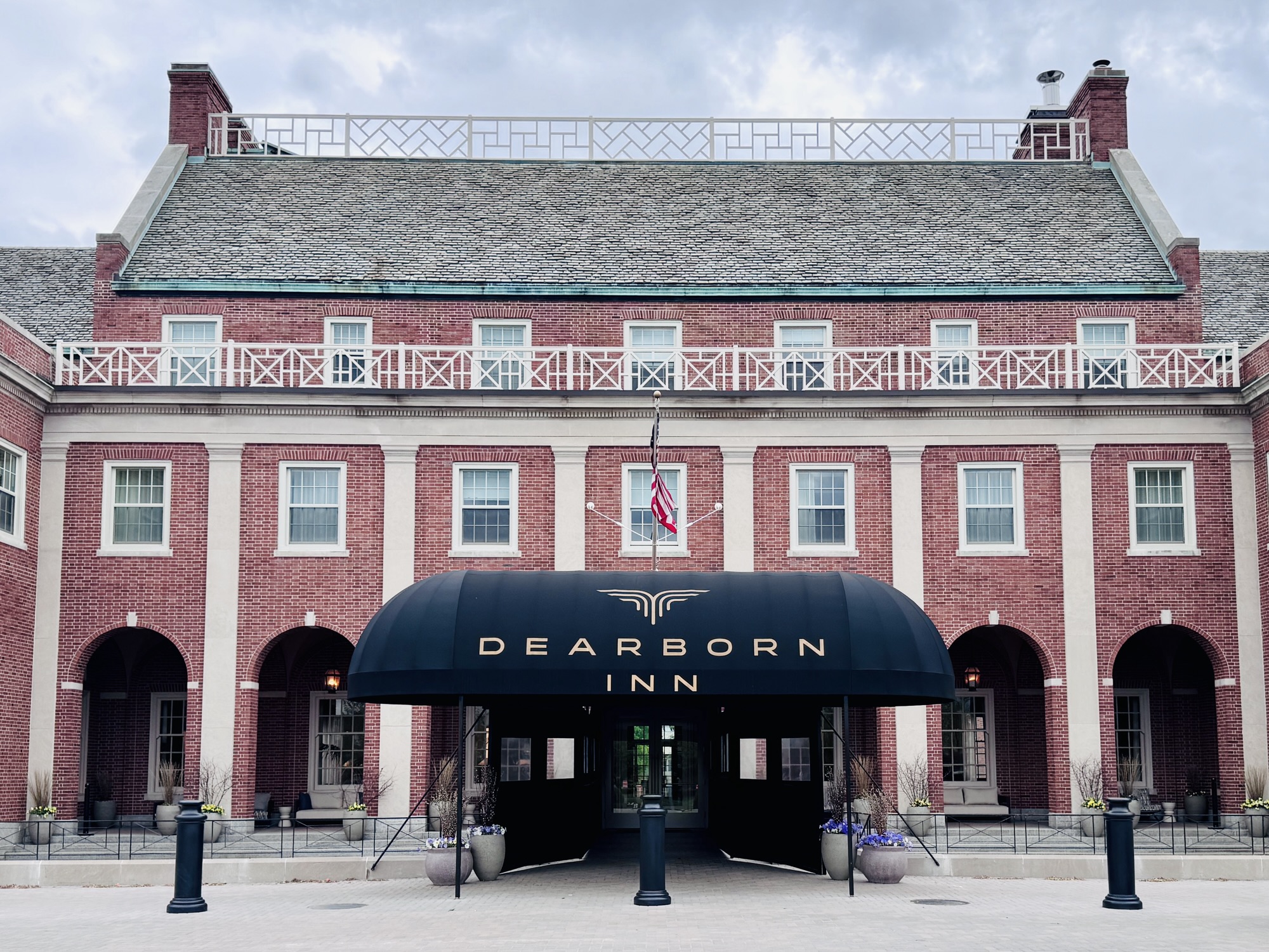 Marriott's Historic Dearborn Inn: Luar biasa, tetapi dengan masalah sarapan elit